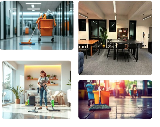 Commerciële schoonmaakscènes - SE And SAM Cleaning Service