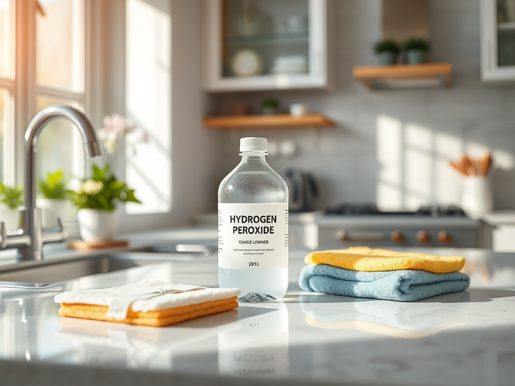Waterstofperoxide in keuken - SE And SAM Cleaning Service
